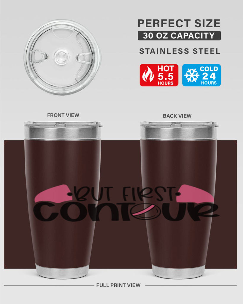 But First Contour Style 121#- make up- Tumbler