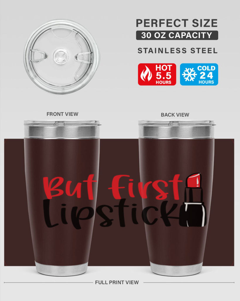 But First Lipstick Style 246#- make up- Tumbler