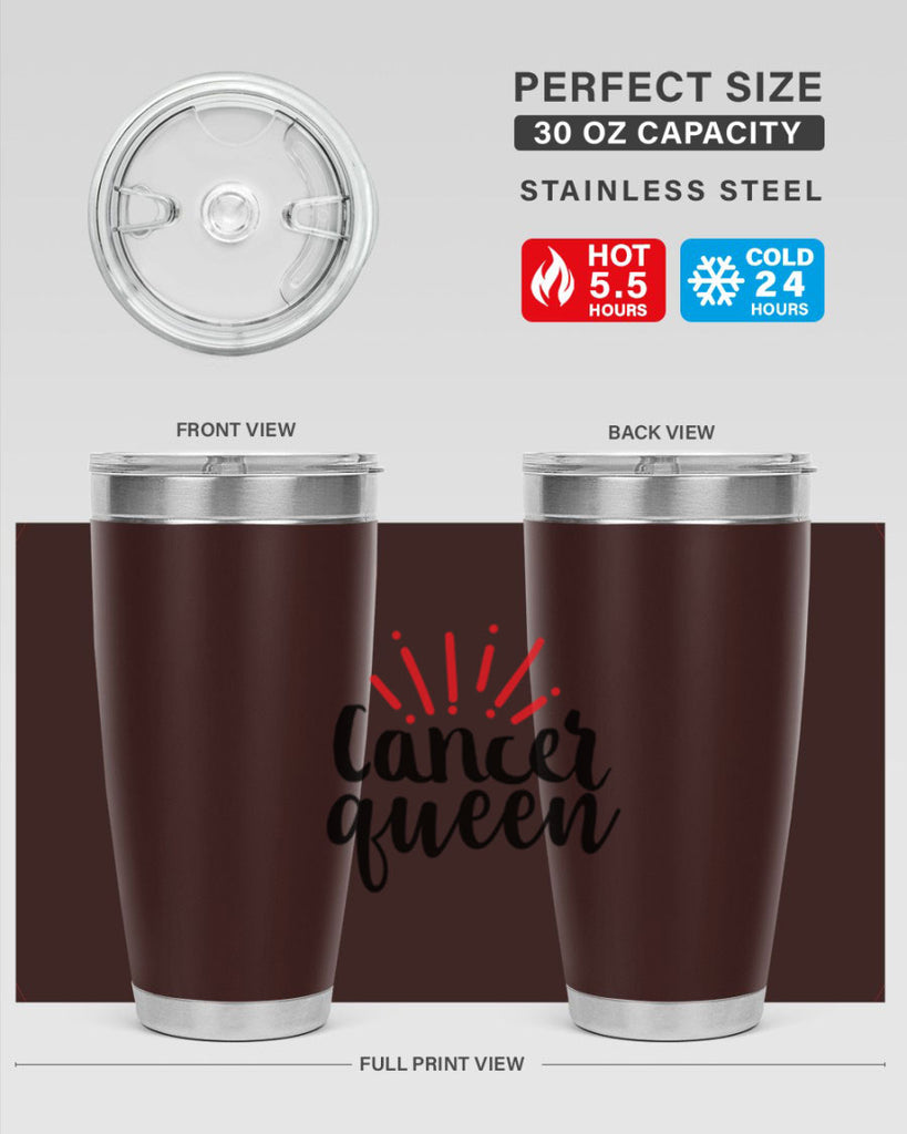 Cancer queen 149#- zodiac- Tumbler