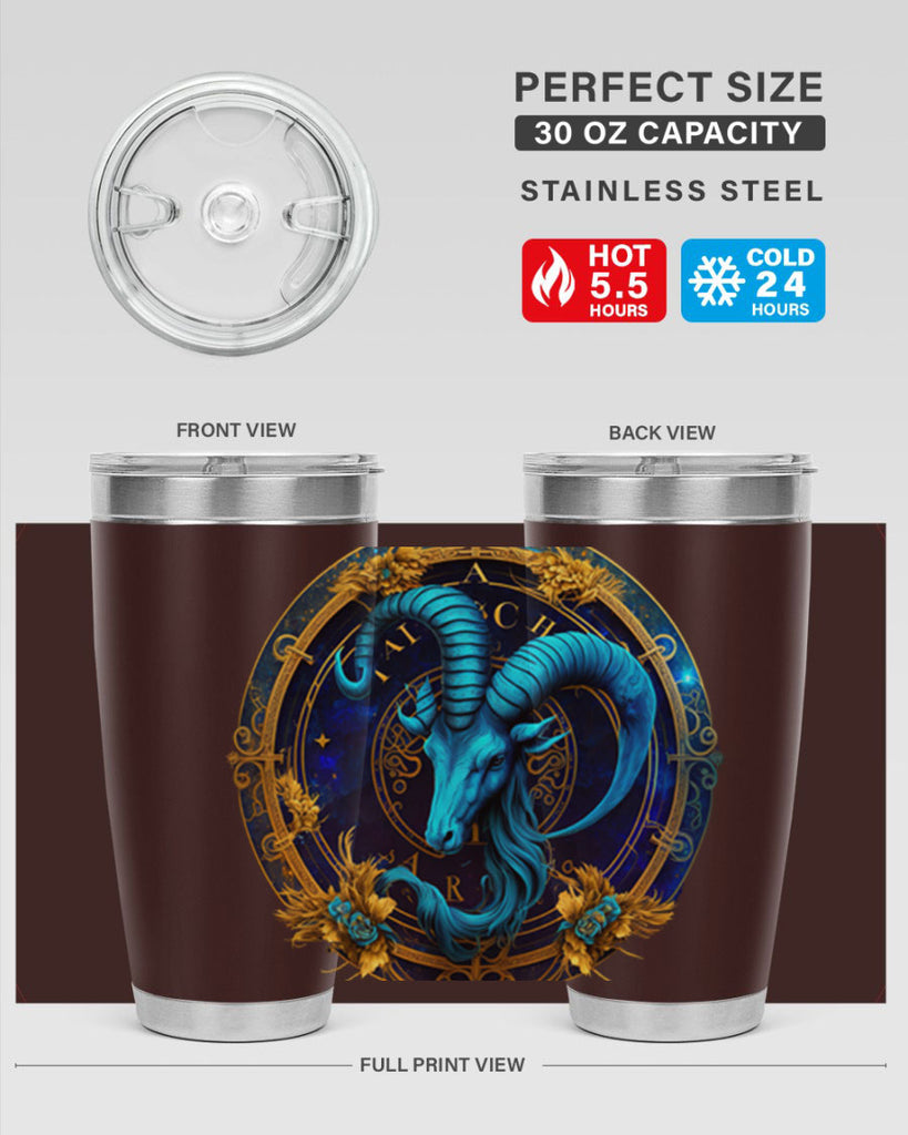 Capricorn 181#- zodiac- Tumbler