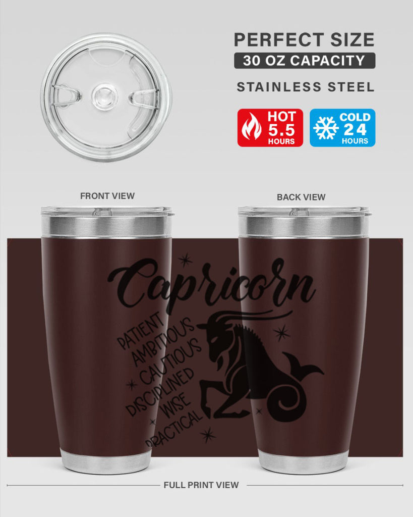 Capricorn 188#- zodiac- Tumbler