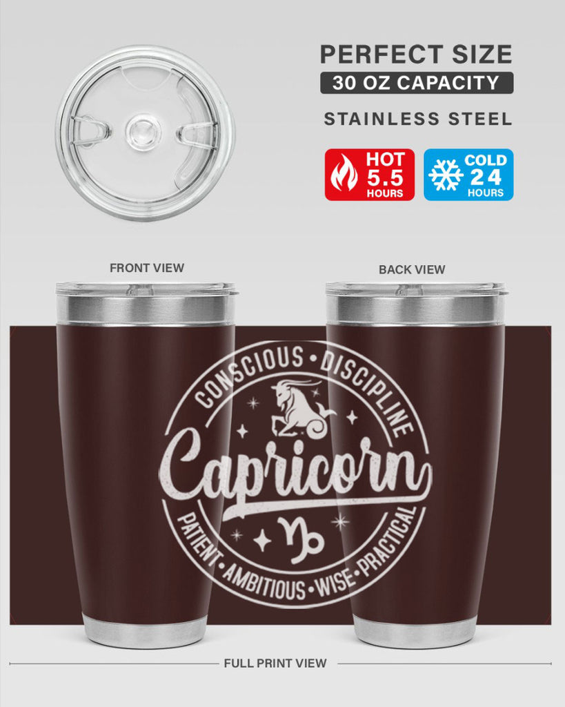 Capricorn 191#- zodiac- Tumbler