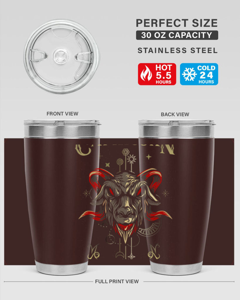 Capricorn 198#- zodiac- Tumbler