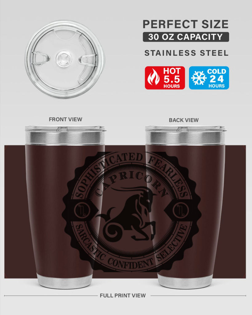 Capricorn 40#- zodiac- Tumbler