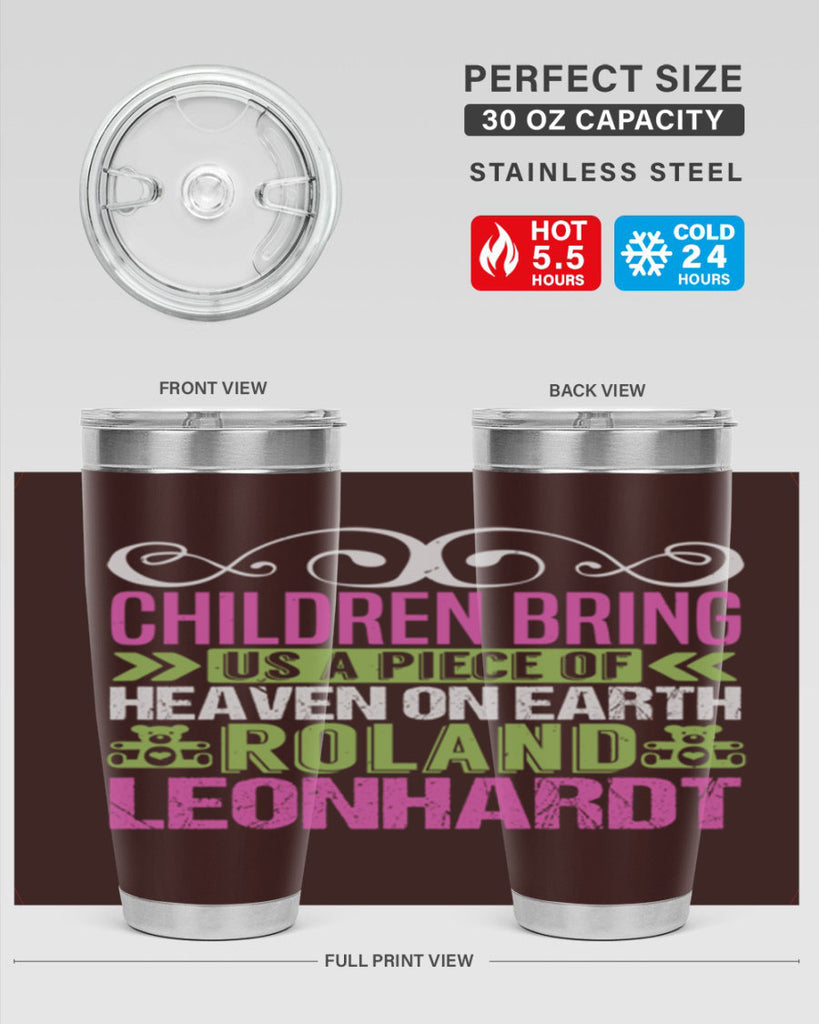 Children bring us a piece of Heaven Style 284#- baby- tumbler