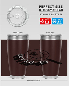 Covid Style 57#- corona virus- Tumbler