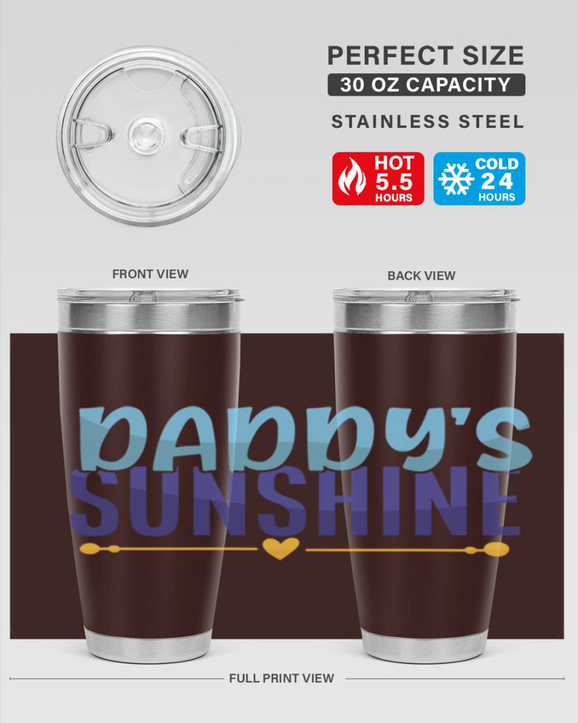Daddys Sunshine 19#- dad- Tumbler