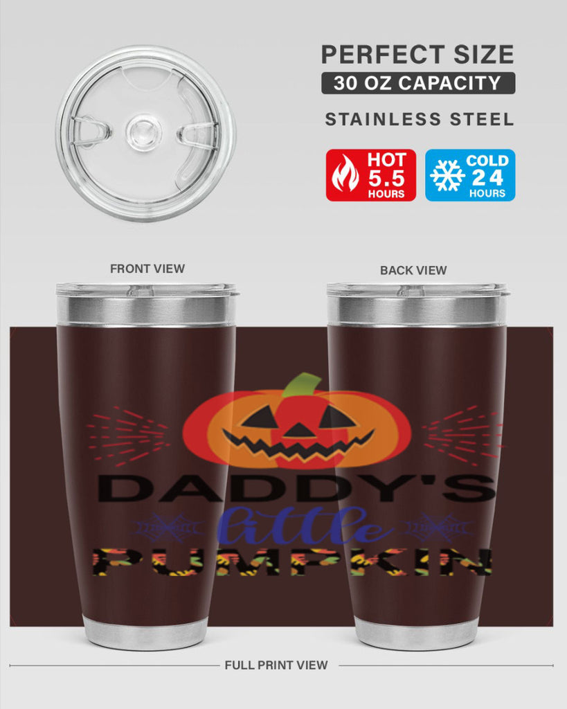 Daddyslittlepumpkin 68#- fall- Tumbler