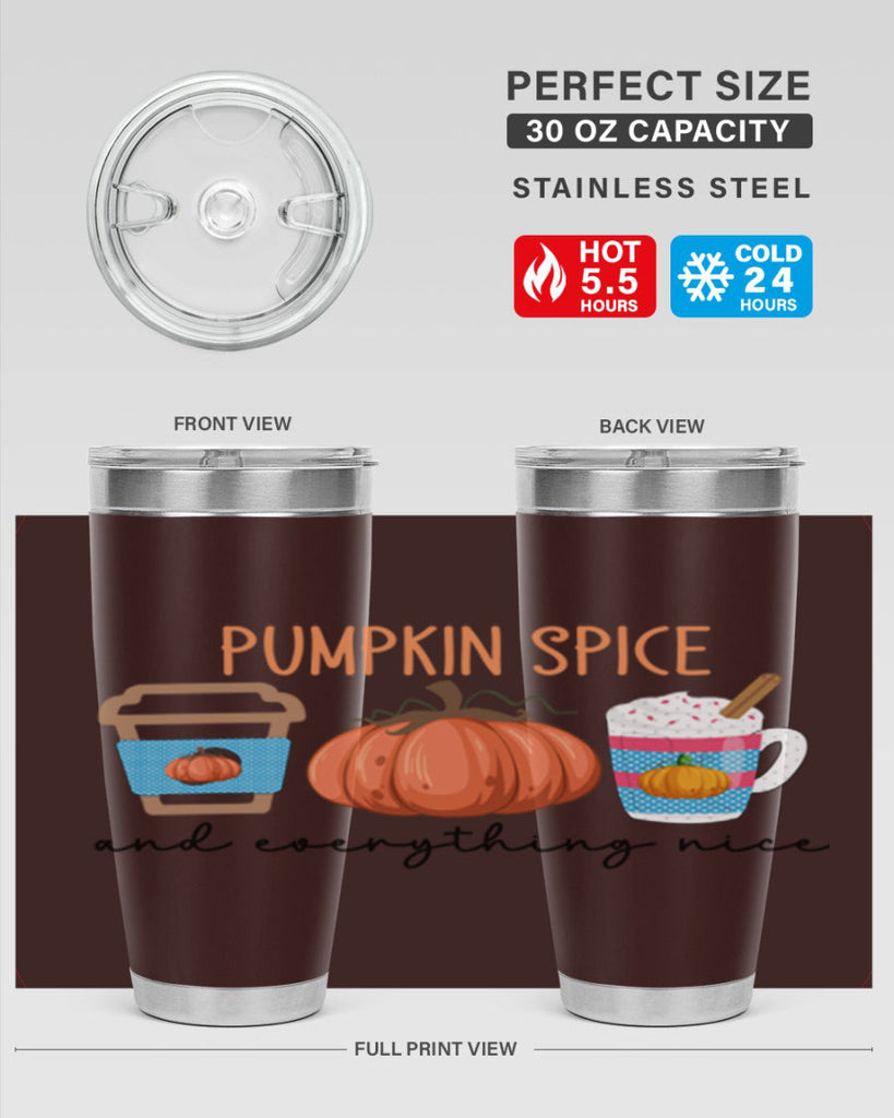Fall Pumpkin Spice 127#- fall- Tumbler