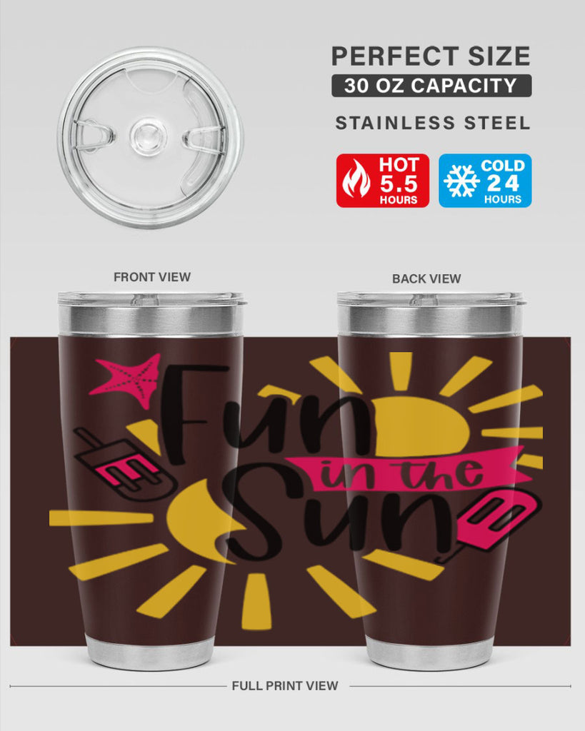 Fun In The Sun Style 45#- summer- Tumbler
