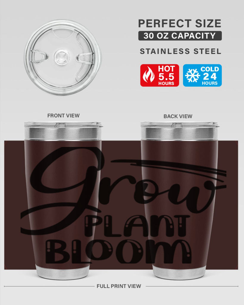 GROW PLANT BLOOM  151#- spring- Tumbler