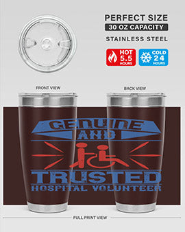 Genuine and Trusted Hospital Volunteer Style 2#- volunteer- Tumbler