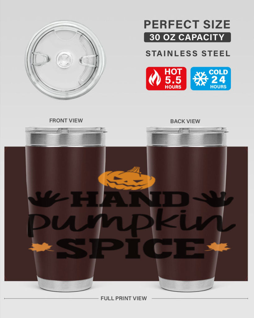 Handpumpkinspice 216#- fall- Tumbler