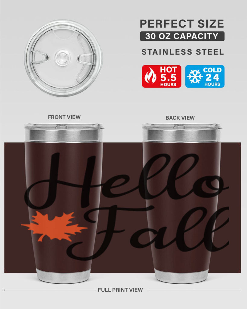 Hello Fall 274#- fall- Tumbler
