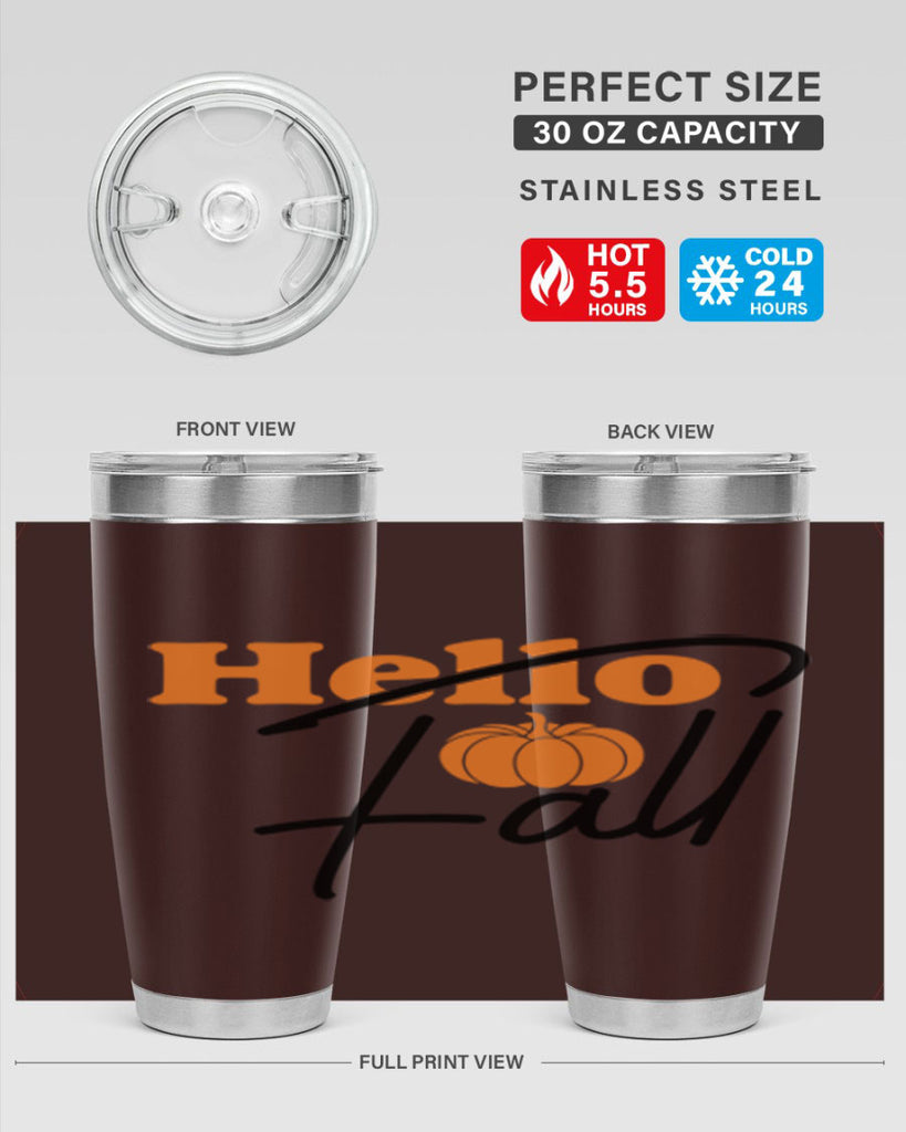 Hello Fall 279#- fall- Tumbler