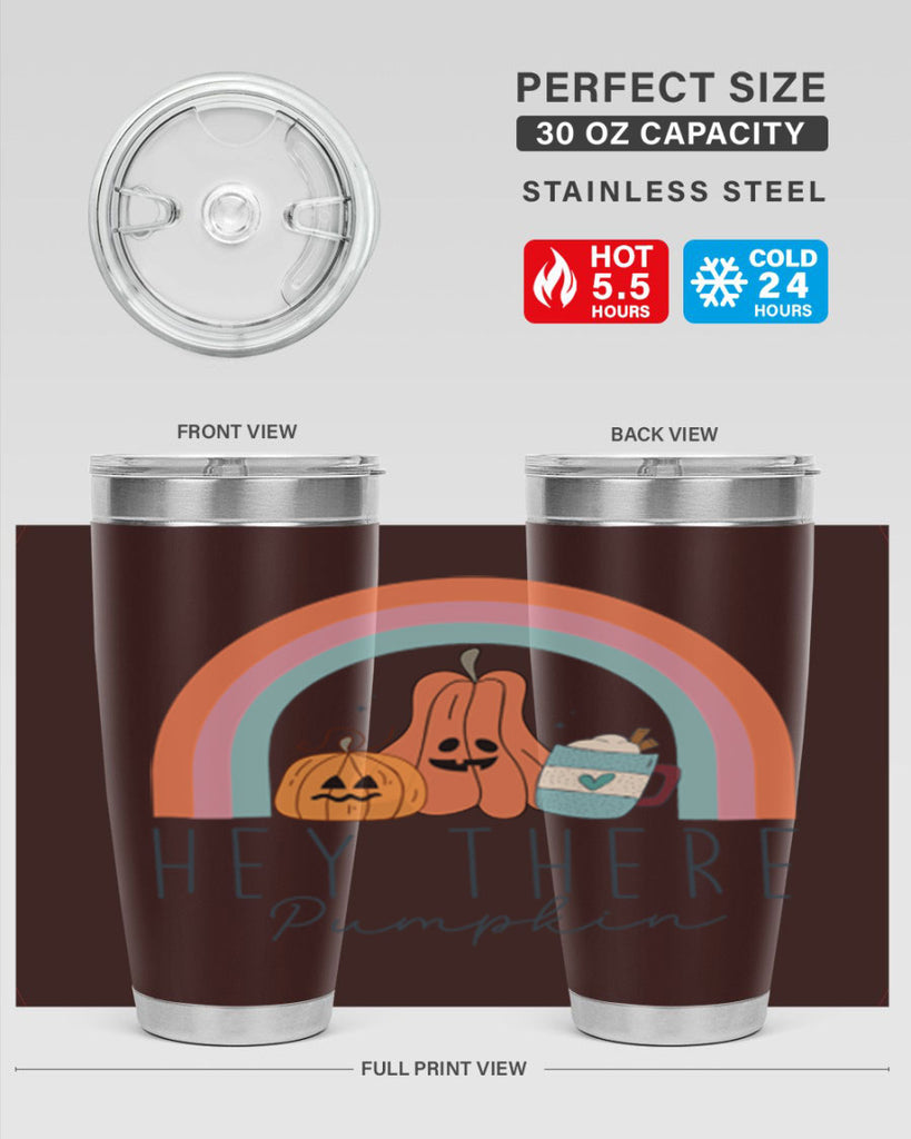 Hey There Pumpkin 309#- fall- Tumbler