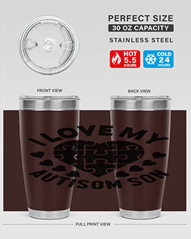I love my Style 45#- autism- Tumbler