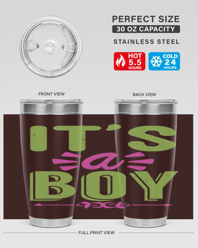 Its A Boy Style 187#- baby- tumbler