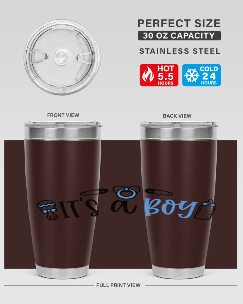 Its A Boy Style 80#- baby- tumbler