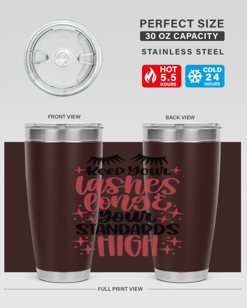 Keep Your Lashes Long Your Standards Hight Style 71#- make up- Tumbler