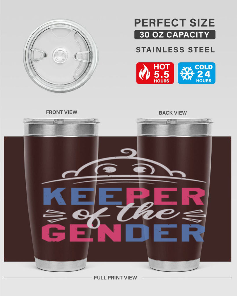 Keeper of the gender Style 31#- baby shower- tumbler