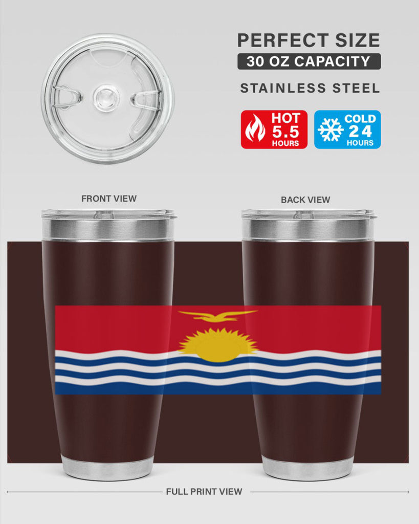 Kiribati 109#- world flags- Tumbler