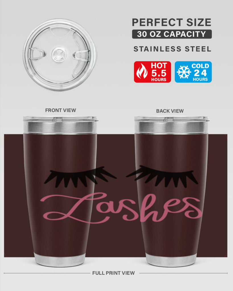 Lashes Style 69#- make up- Tumbler