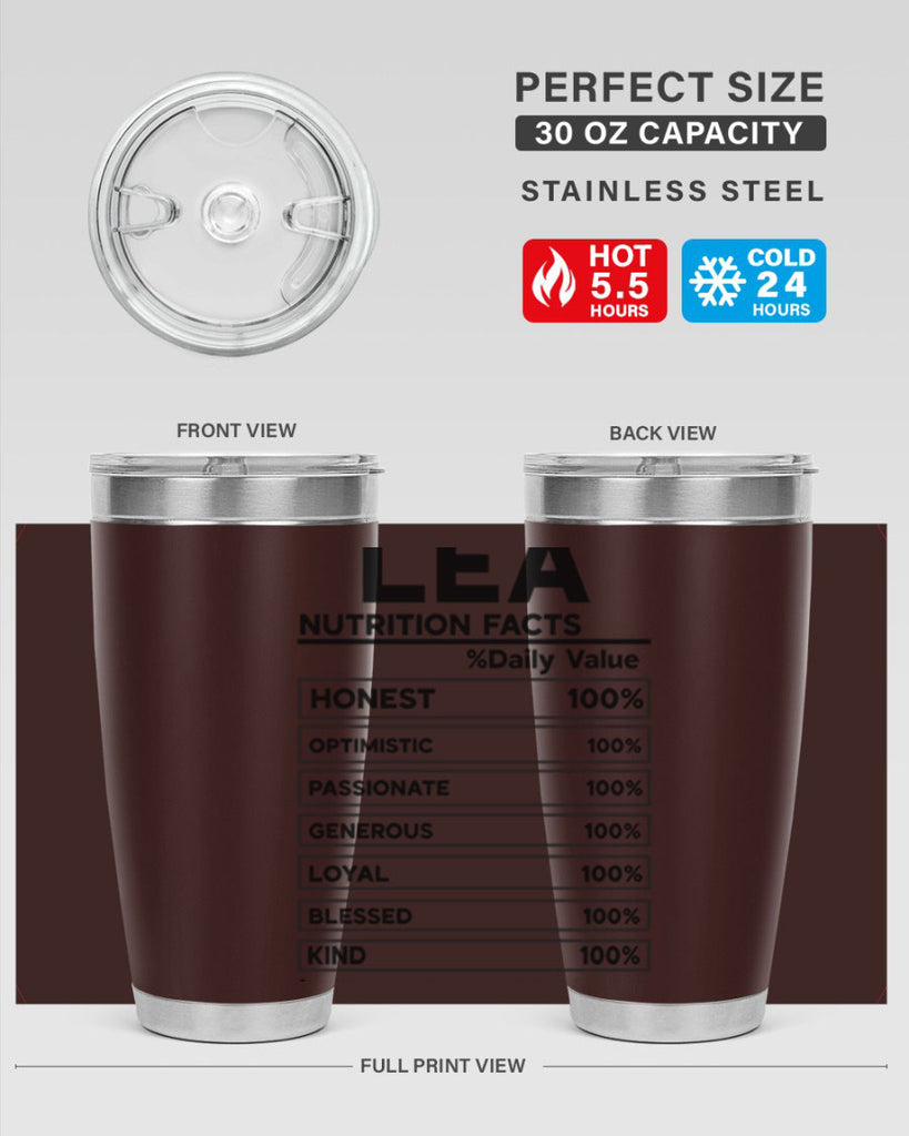 Lea Nutrition Facts 276#- zodiac- Tumbler