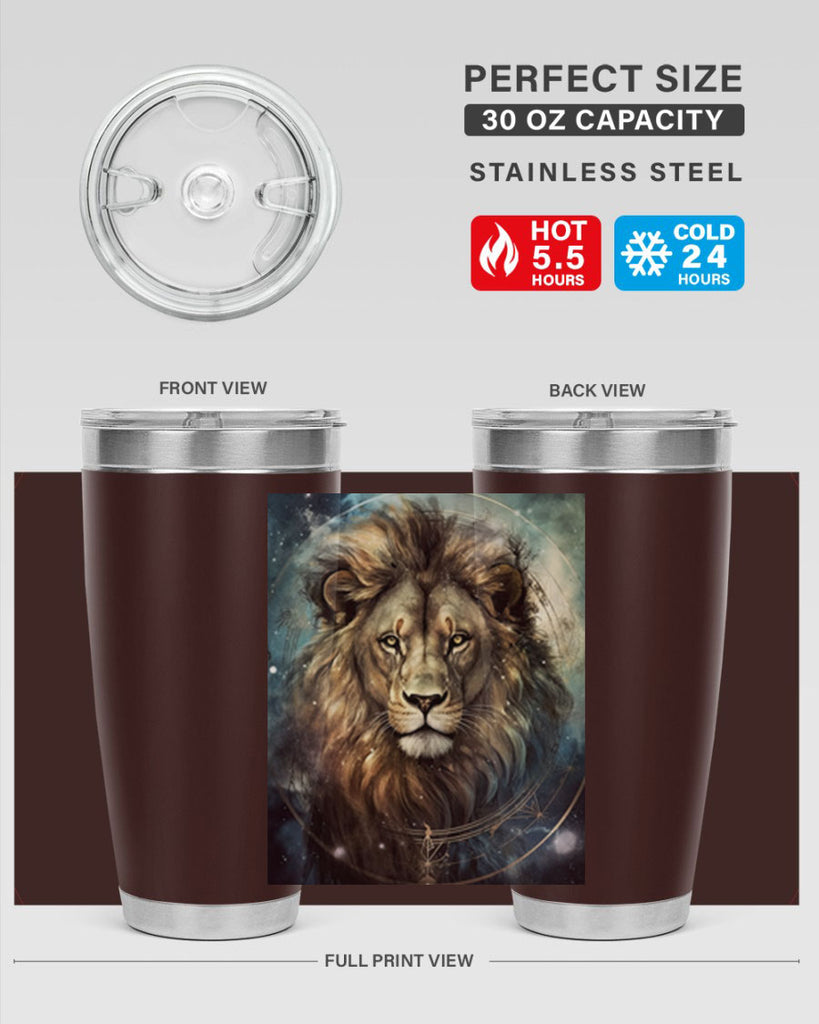 Leo 58#- zodiac- Tumbler