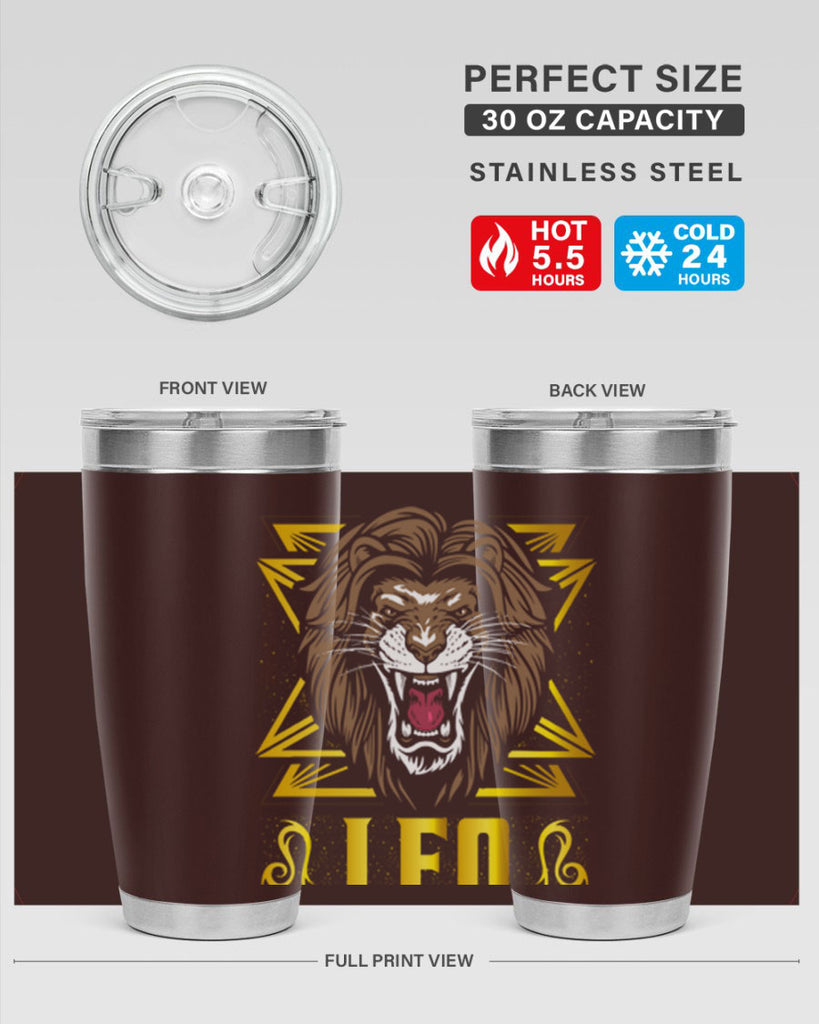 LeoSign 295#- zodiac- Tumbler