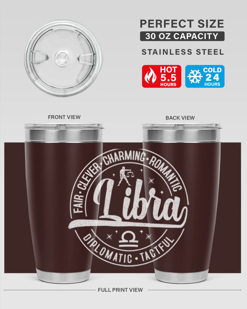 Libra 324#- zodiac- Tumbler