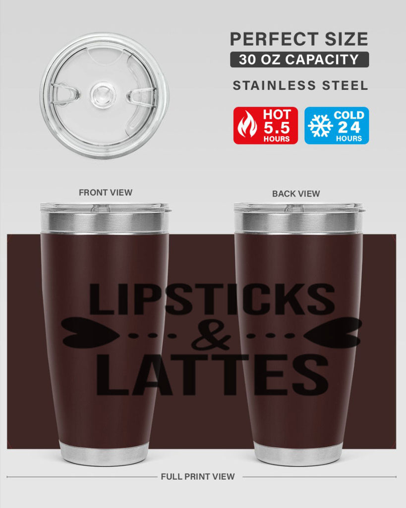 Lipsticks Lattes 114#- fashion- Cotton Tank