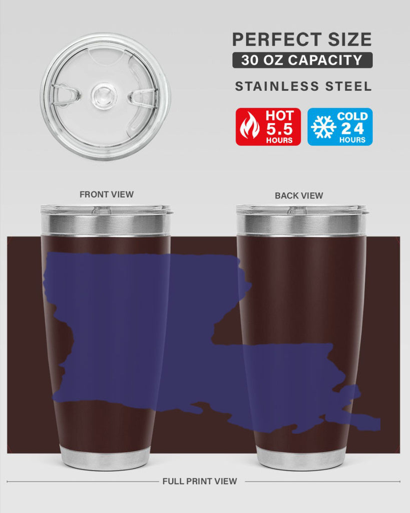 Louisiana 33#- stateflags- Tumbler