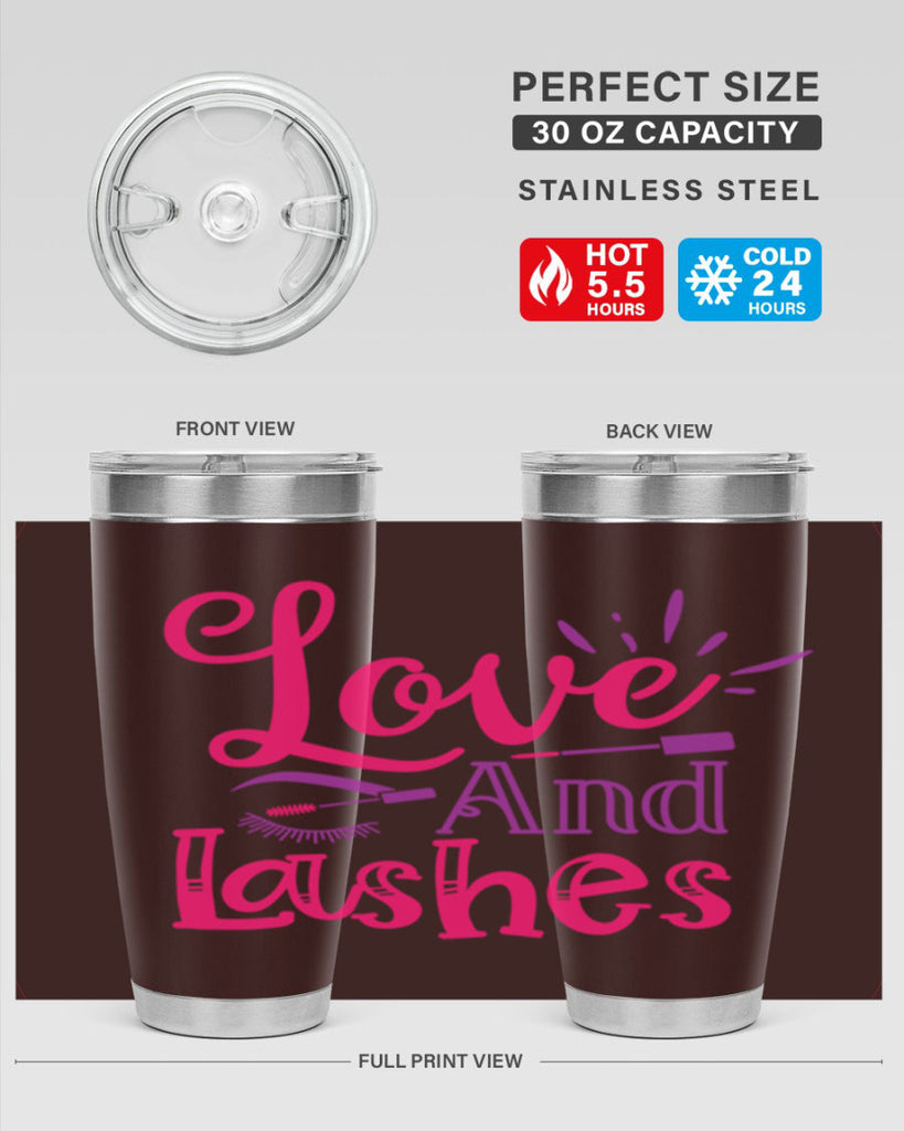 Love And Lashes Style 226#- make up- Tumbler