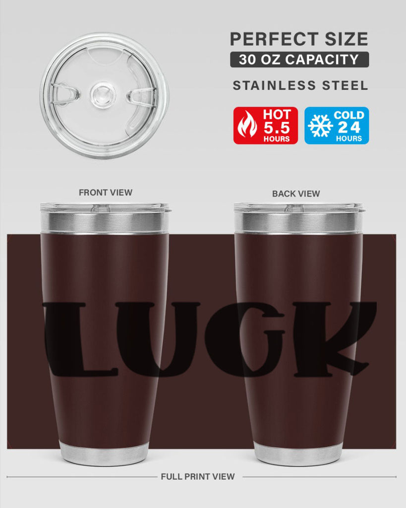 Luck Style 63#- St Patricks Day- Tumbler