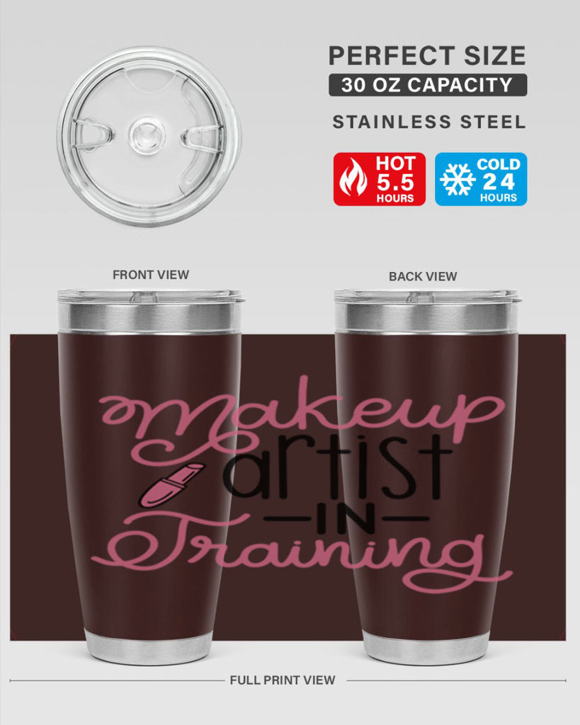 Makeup Artist in Training Style 53#- make up- Tumbler