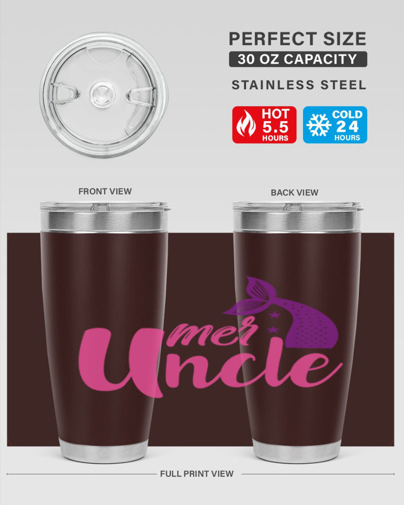 Mer Uncle 347#- mermaid- Tumbler