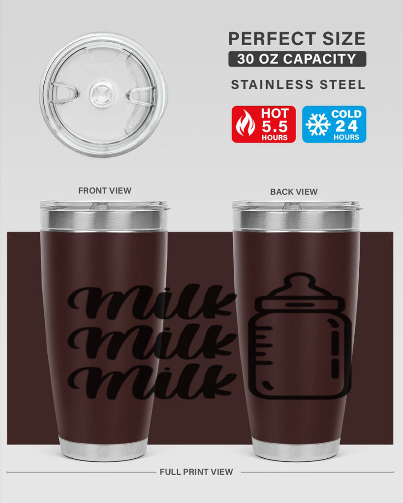 Milk Milk Milk Style 48#- baby- tumbler
