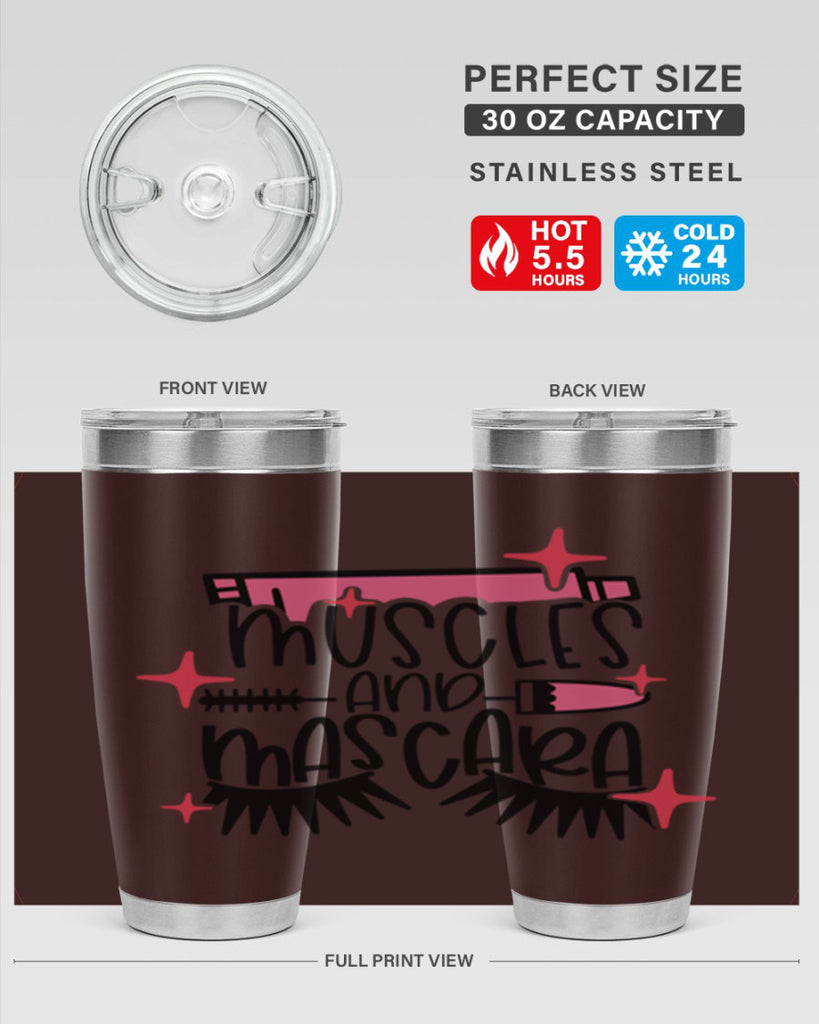 Muscles And Mascara Style 36#- make up- Tumbler