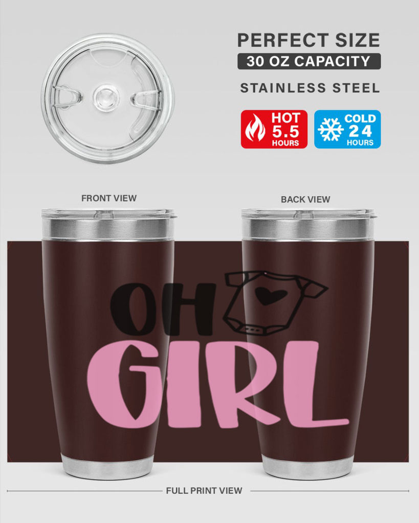 Oh Girl Style 34#- baby- tumbler
