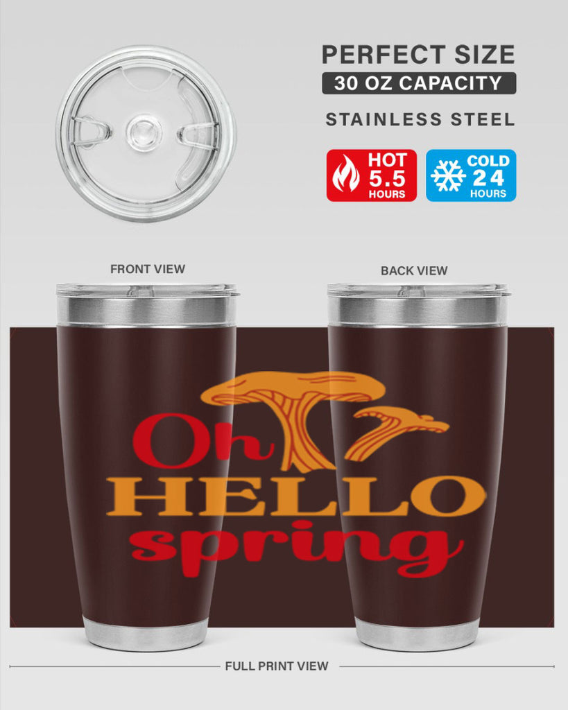 Oh hello spring 364#- spring- Tumbler