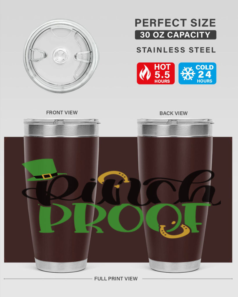 Pinch Proof Style 37#- St Patricks Day- Tumbler