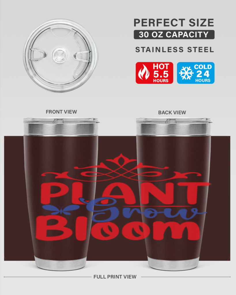 Plant Grow Bloom 392#- spring- Tumbler