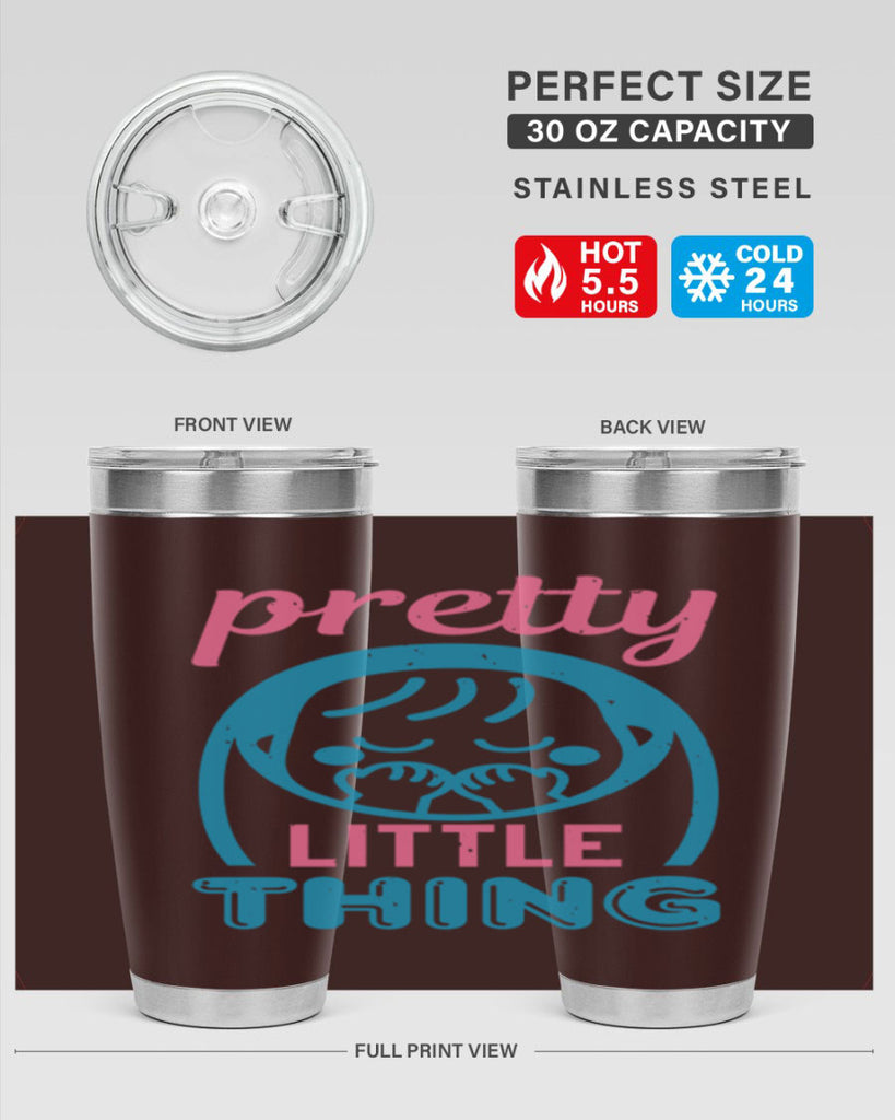Pretty little Thing Style 19#- baby shower- tumbler
