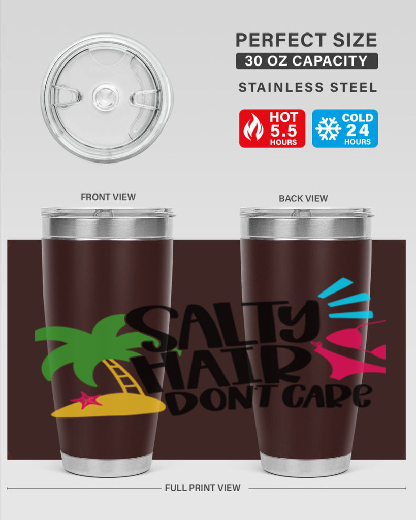 Salty Hair Dont Care Style 29#- summer- Tumbler