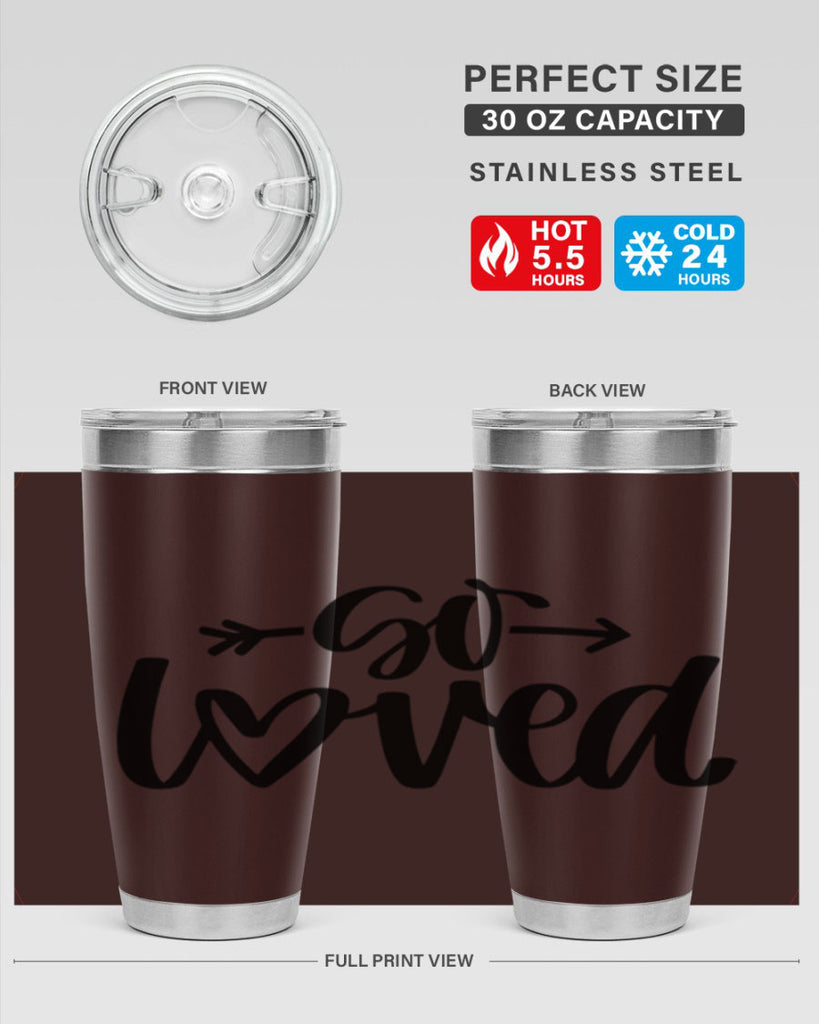 So Loved Style 26#- baby- tumbler
