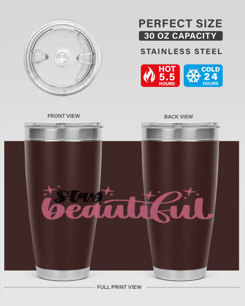 Stay Beautiful Style 18#- make up- Tumbler