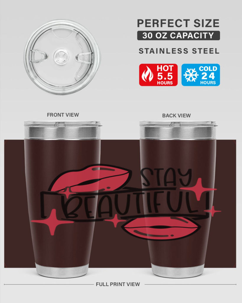 Stay Beautiful Style 19#- make up- Tumbler