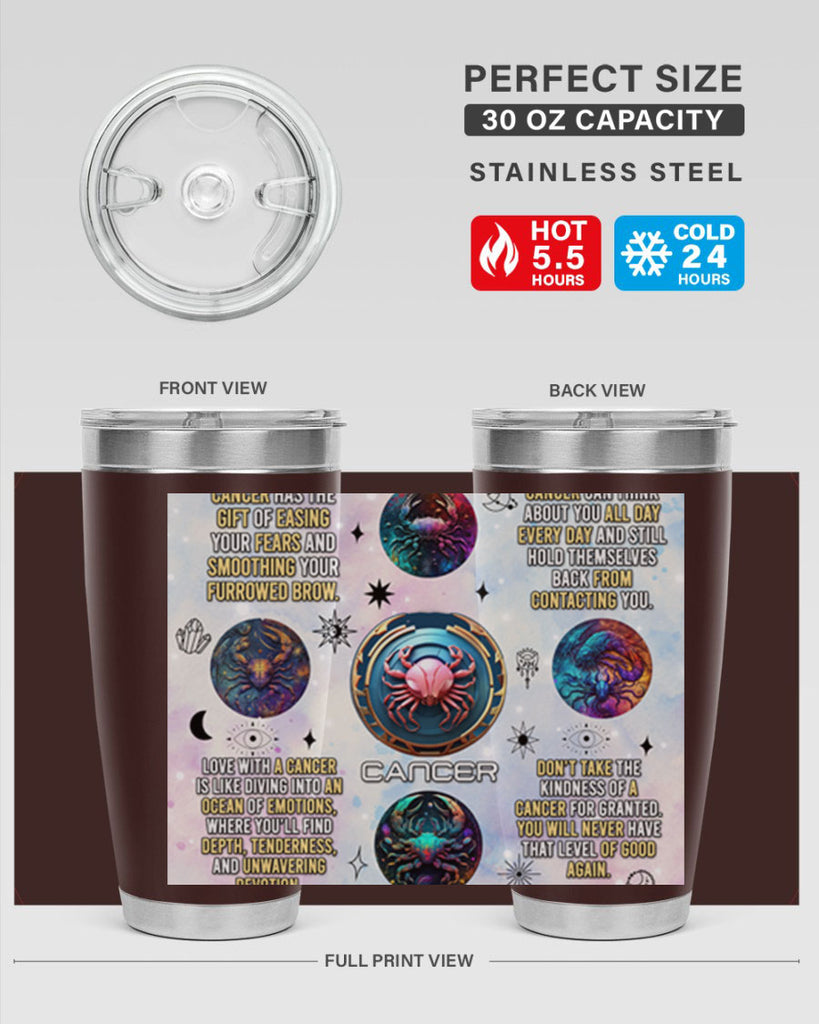 StraightCancer 470#- zodiac- Tumbler