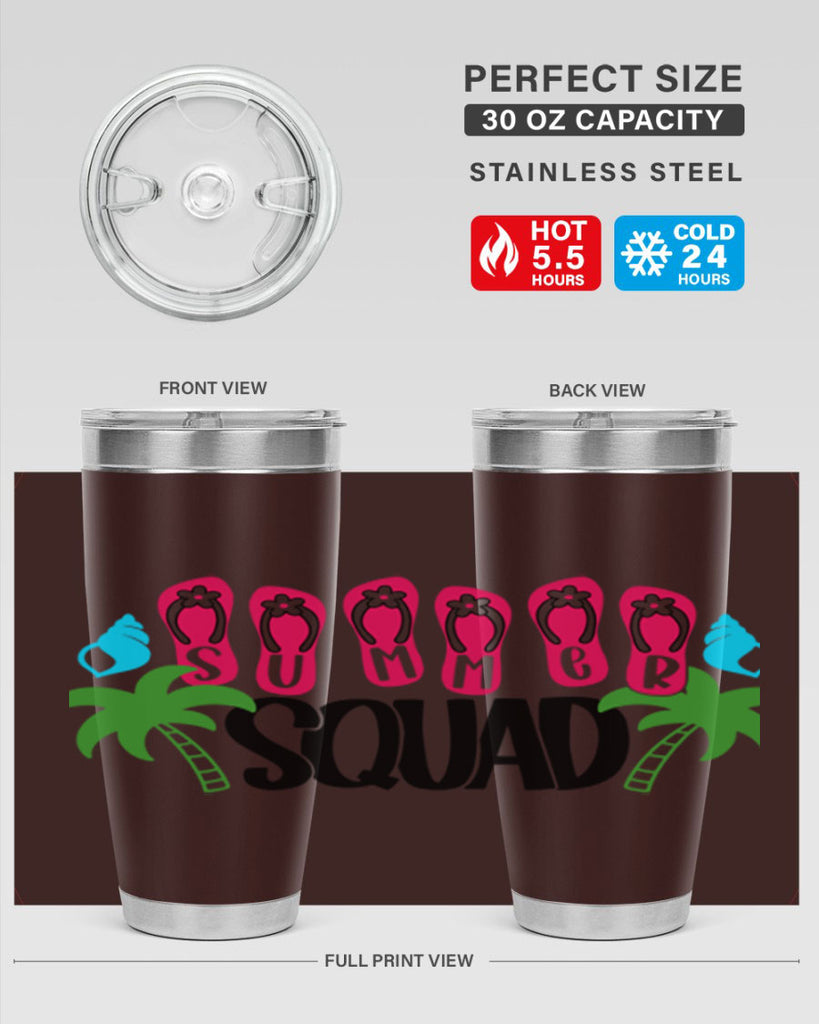 Summer Squad Style 22#- summer- Tumbler